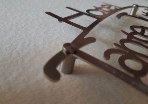 Edelstahlschild Befestigung Abstandshalter